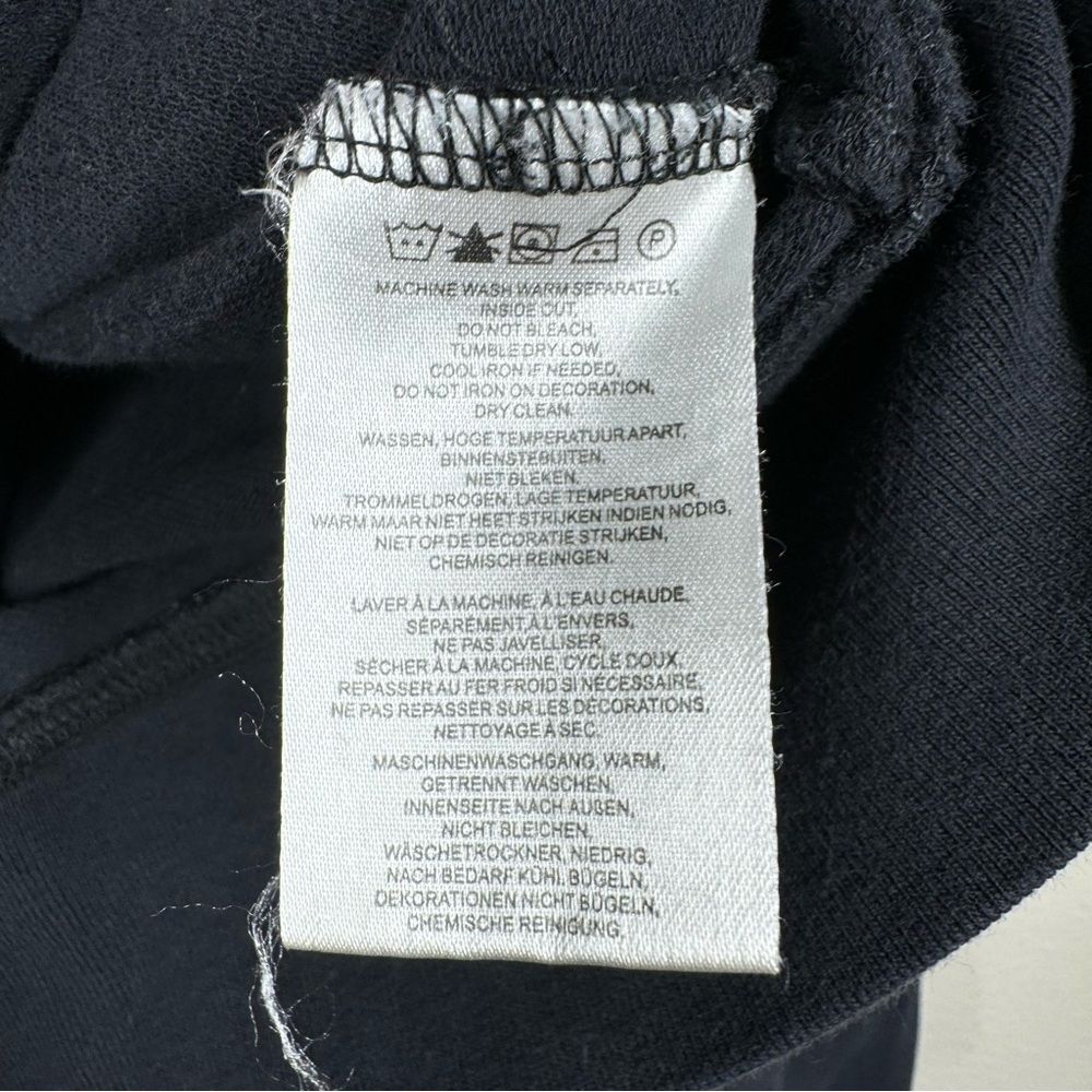 Vintage Y2K Harley Davidson Zip Up Jacket Black Bedazzled Embroidered Large - Picture 9 of 10